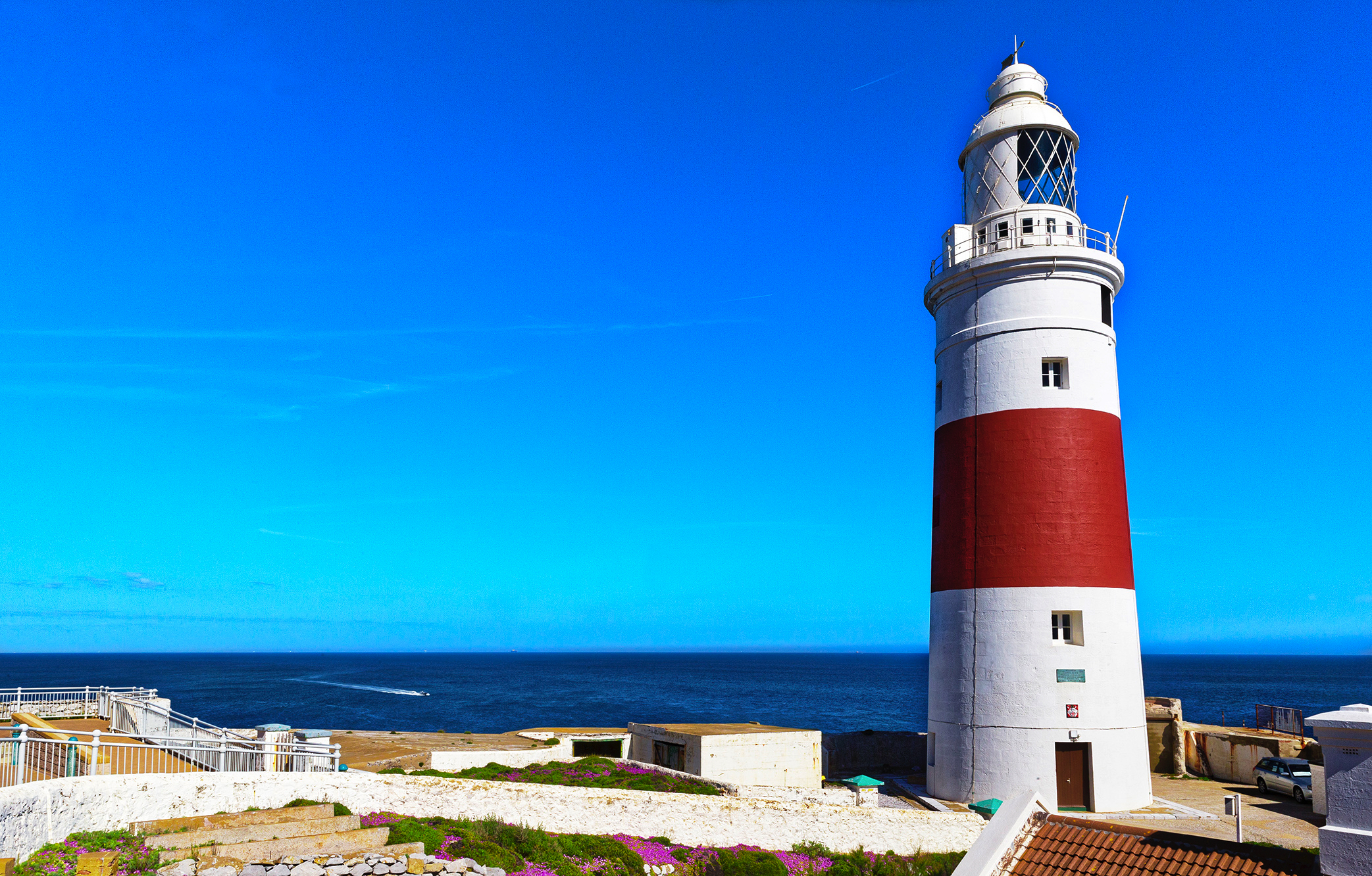 Gibraltar - Le phare de la Trinité à Europa Point